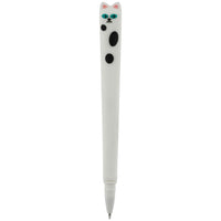 Merangue Flat Cat Face Pens - 1.0mm - Black-Medium-tip ballpoint pens with black ink
