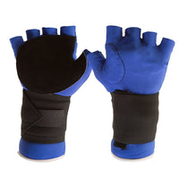 Impacto ER509 Half Finger Impact Glove, Small-Anti-impact and anti-vibration glove