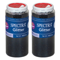 Spectra Glitter - Black - 1 lb/Jar - 2 Jars-High quality sparkling crystals
