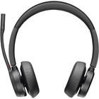 HP Poly Voyager 4320 USB-A Headset with BT700 dongle - Microsoft Teams Certified-Move freely between all your workspaces with this portable headset. Roam with ease with up to 50 m / 164 ft of wireless range. Reduce background noise and control your conversations with Acoustic Fence technology