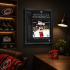 Frameworth Carolina Hurricanes 2026 Stanley Cup Champions: Nikolaj Ehlers PhotoGlass Framed Photo - 18" W x 22" H-Professionally framed in Canada: The image is printed in ultra high definition directly onto the glass itself and finished in a black frame