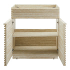 Modway Render 30" Faux Travertine Bathroom Vanity Cabinet - Travertine-7