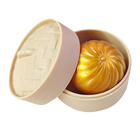 Incredible Novelties Squishi Mini Steam Bunz-Has a soft and squeezable texture