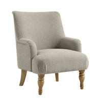 Modway Ellington Fabric Upholstered Accent Armchair - Linen-Versatile Accent Armchair