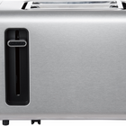Salton Touchscreen 2 Slice Toaster - Stainless Steel-Removable crumb tray for easy cleaning and self-adjusting guides center bread to toast evenly 