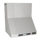 KUCHT KRH3621A 36" 900 CFM Wall Mounted Range Hood - Stainless Steel-Stylish range hood comes with two stainless steel baffle filters that are also dishwasher friendly