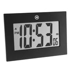 Marathon Large Digital Clock - 3.25" Digits - Black (CL030064BK)-Large digit, high contrast display provides maximum readability from across the room