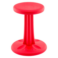 FDMT Kore Wobble Stool - 16" H - Red-The Kore Wobble Chair is infused with Smart Plastic, an anti-microbial agent that inhibits germs from growing on the stool's plastic surface.