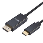 Staples Tech USB-C to Displayport - 6 ft-DisplayPort 1.4: Supports high-quality video and audio output