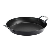 Tramontina Ember 15" Carbon Steel Paella Pan - Natural Oiled Finish-For the perfect paella, as well as recipes that require larger amounts of meat, fish, and vegetables at once