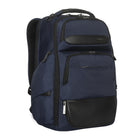 Targus Heritage Luxe 15-16" Backpack - Navy-Main compartment expands with our FlexDivider adjustable bottom