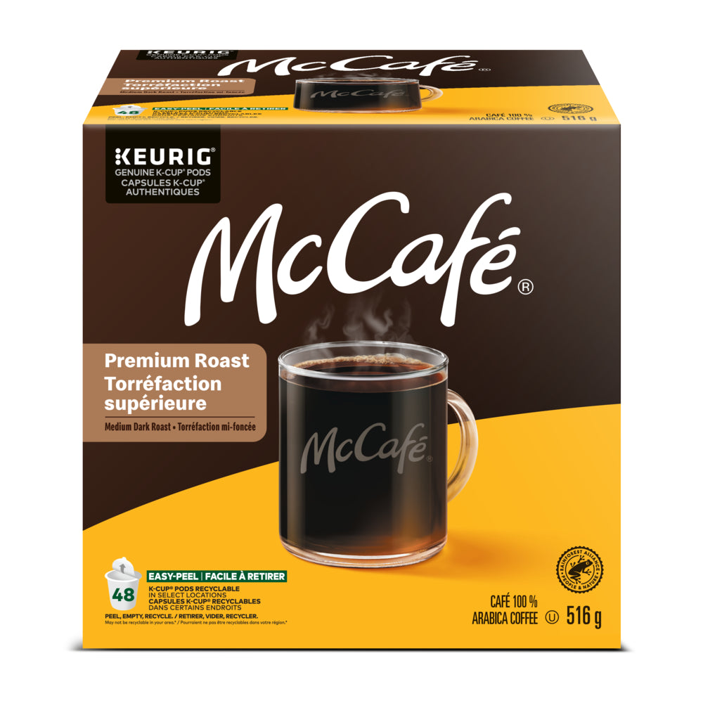 Keurig McCafé Premium K-Cup Pods - Medium Dark Roast - 48 Count
