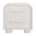 Modway Bellamy Curved 2-Drawer Nightstand - White Matte-8
