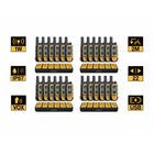 Dewalt Heavy Duty DXFRS300 Radio 24-Piece Set with 4 6-Port Chargers-IP67 Standard Dustproof & Waterproof 