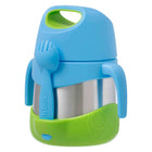b.box - Insulated Food Jar - 335ml - Ocean Breeze-Keeps food warm for 5 hours or cold for 7 hours – perfect for school or on-the-go meals