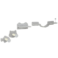 PawHut 4-Piece Cat Wall Shelves with Steps, Scratching Posts and Ladder-4-piece set offers variety in design for playful cats 