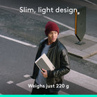 Logitech Keys-To-Go 2 Portable Bluetooth Tablet Keyboard with Built-in Cover - Graphite-Built-in cover protects the compact keyboard from damage so you can stay productive all day long