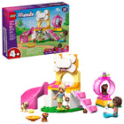 LEGO 42665 Friends Puppy Playground Building Toy-Puppy play paradise: Kids 4 and up help playful pups zoom down slides, climb ladders, and crawl through tunnels ages 4+ with the LEGO Friends Puppy Playground (42665) building toy