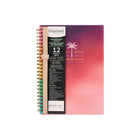 The Happy Planner 2026–2027 Organized Small Twin Loop Dated Planner - 7-1/2" x 6-11/16" - Dreamy Palms-This stunning 12-month planner (July 2026 - June 2027) includes yearly reference calendars, monthly calendars, weekly spreads, monthly priorities pages, note pages, and more