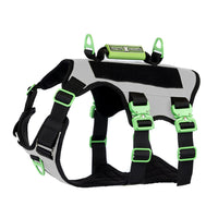 Healthy Harness Absolute Adventure Harness - Silver - Extra Large-No-pull, no-choke design-prevents harmful pressure on your dog’s neck and throat for safer, healthier walks