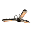 EnerG+ 1500-Watt Umbrella Mount Infrared Electric Patio Heater-The Energ+ electric outdoor umbrella infrared heater is easily attached to most umbrella sizes