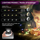 Bell+Howell 32' Retractable Outdoor LED Colour Portable String Lights-Multi lighting modes: choose rgb, warm, or cool string light colour with steady or flash options for mood lighting, christmas decor, weddings, and parties
