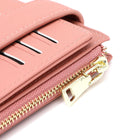 Champs Iconic Yoga Cardholder - Pink- 9 credit card slots