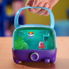 Bitzee Aquarium Interactive Digital Pet Tank: 30 Virtual Fish LED Toy Responds to Touch - Ages 5+-10