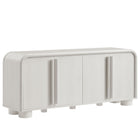 Modway Bellamy 63" Curved 4-Door Sideboard Cabinet - Ash-Modern Curved Sideboard Cabinet