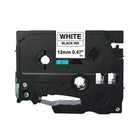 Premium Tape Compatible with Brother TZ231, TZ-231, TZE231, TZE-231 - Black / White - 12 mm-Manufacturer: Nu-Tone Brand