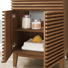 Modway Render 24" Bathroom Vanity Cabinet - Walnut-Walnut Grain Vanity