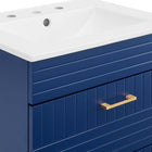 Modway Daybreak 24" Bathroom Vanity - Blue/White-Assembly Required