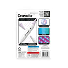 Crayola Colour Collections Dual-Tip Alcohol-Based Markers - Pastels Edition - 8 Pack-Pastel colour palette: explore soft pinks, gentle greens, and delicate lavenders designed for dreamy, light-filled colouring