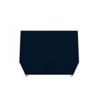Manhattan Comfort Rockefeller Mid-Century Modern Tall Dresser and Nightstand Set - Tatiana Midnight Blue-10
