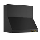 KUCHT KRHG360-GL-C 36" 900 CFM Wall Mounted Range Hood with Digital Controls - Gemstone/Gold-New digital controls allow you to choose the right speed and light