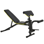 Soozier Adjustable Multi-Functional Weight Bench-Targets most major muscle groups, shape your abs, back, chest, glutes, hamstrings and core