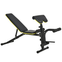 Soozier Adjustable Multi-Functional Weight Bench-Targets most major muscle groups, shape your abs, back, chest, glutes, hamstrings and core