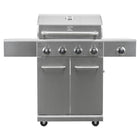 Kenmore 4 Burner Gas Grill with Searing Side Burner - Stainless Steel-Fuel Type: Propane.