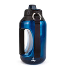Sully PETG Jug With Sipping Spout And Carrying Strap And Handle - 49 oz - Dark Blue-Carry strap
