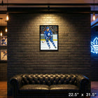 Mats Sundin Toronto Maple Leafs Action - Framed Canvas - 22" x 31"-Finished size: 22.5x31.5