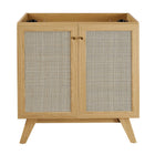 Modway Soma 30" Bathroom Vanity Cabinet - Oak-9
