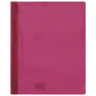 Staples 3-Prong Fastener Poly Report Cover - Red-3-Prong Fastener