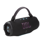 JBL Charge 6 Portable Bluetooth Speaker - Black/Orange-Recycled plastic and fabric, plus FSC certified paper packaging
