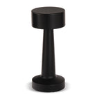 Bell and Howell The Chelsea 8.4" Modern Cordless Rechargeable Led Table Lamp - Black-100 lumens