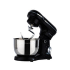 Culinary Chef 8-Speed Retro Stand Mixer - 4.5 L - Black-4.5 L stainless steel bowl