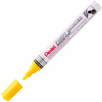 Pentel Paint Marker - Medium Point - Bullet Tip - Yellow Ink-Quick Drying