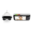 Motorola PIP1510 Connect Wi-Fi Video Motorized Smart Baby Monitor - White-24hr event monitoring and streaming