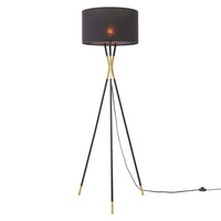 Modway Audrey Standing Floor Lamp - Black-Floor Lamp