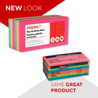 Staples Stickies Brights Pop Up Notes - 3" x 3" - 12 Pack-6