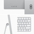 Apple 24" iMac 4.5k Retina - M1 8 Core GPU - 512 GB SSD - 8 GB Unified Memory - Silver - English-macOS Big Sur operating system